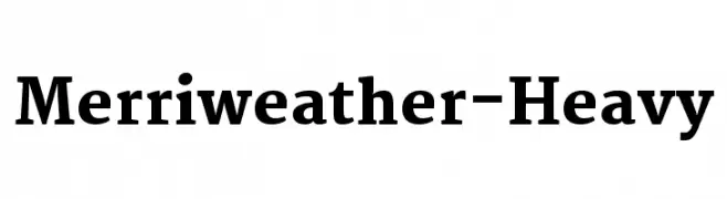Merriweather-Heavy 