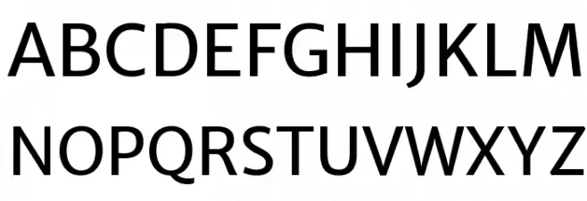 Merriweather Sans フォント 大文字