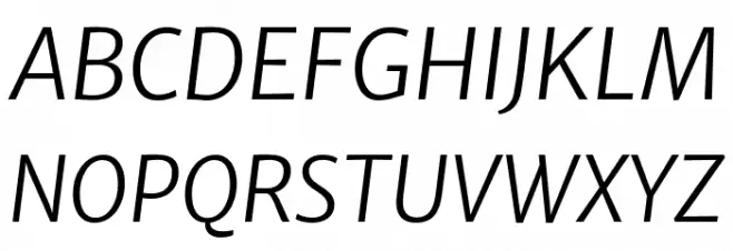 MerriweatherSans-BookItalic フォント 大文字