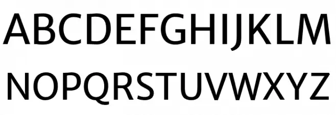 MerriweatherSans-Regular Polices MAJUSCULES