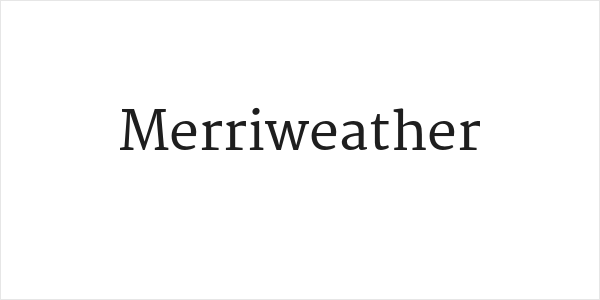 Merriweather Logo