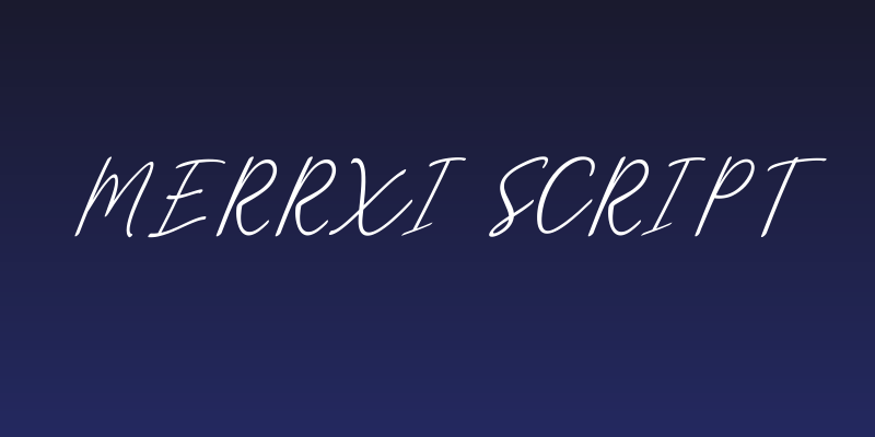 Merrxi Script Social Header