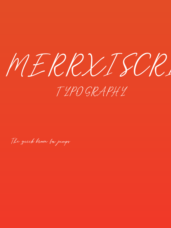 MerrxiScript Poster