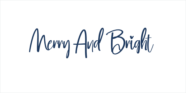 Merry And Bright Logo