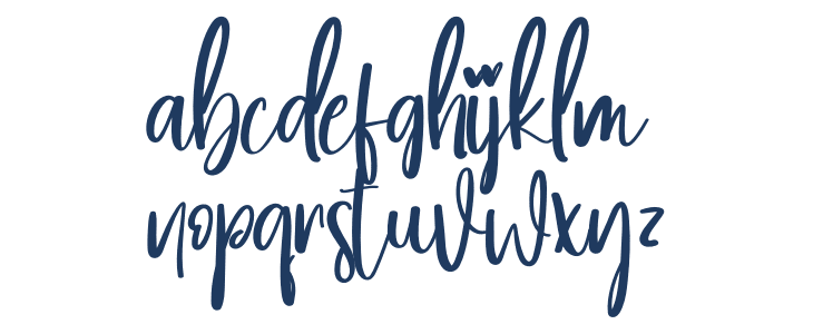 Merry And Bright Lowercase