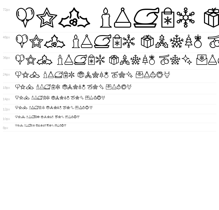 Merry Christmas Go Waterfall