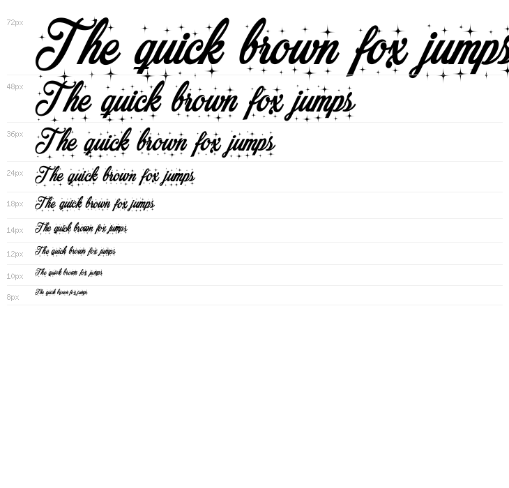 Merry Christmas Star Waterfall