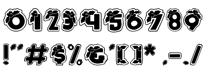 Merry Christmas Font OTHER CHARS