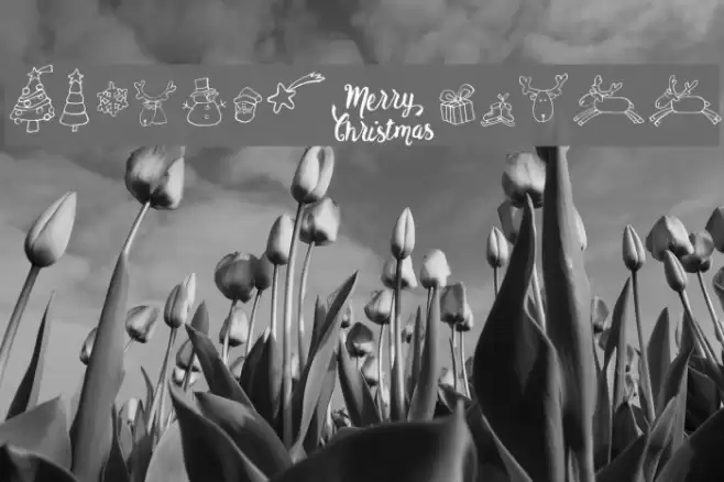 Merry Christmas Font examples