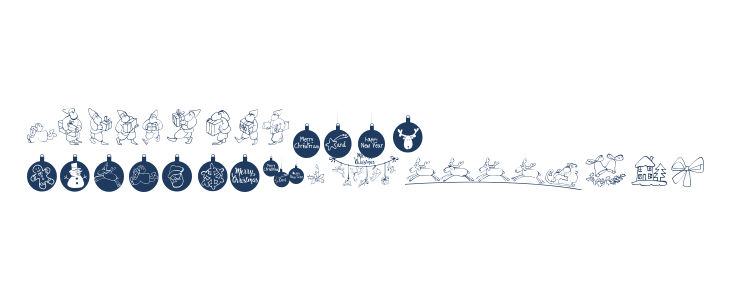 Merry Christmas Lowercase