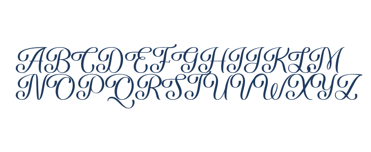 Merry Holiday Uppercase