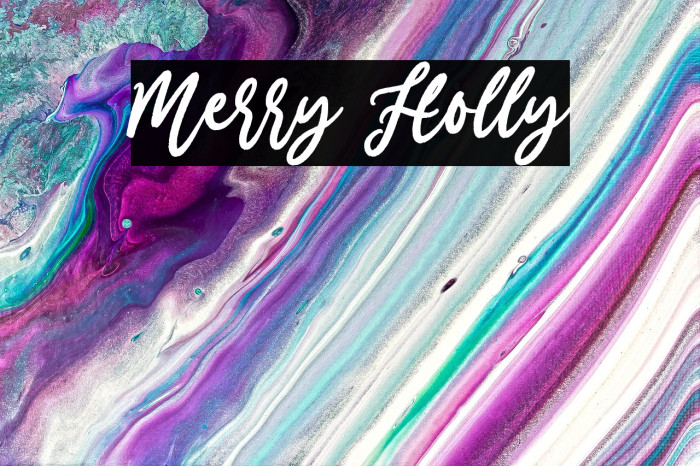 Merry Holly Example 3