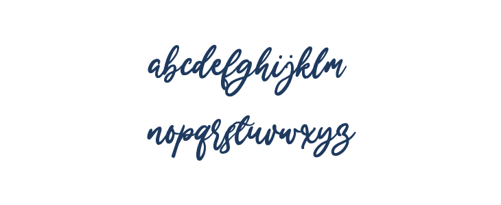 Merry Holly Lowercase