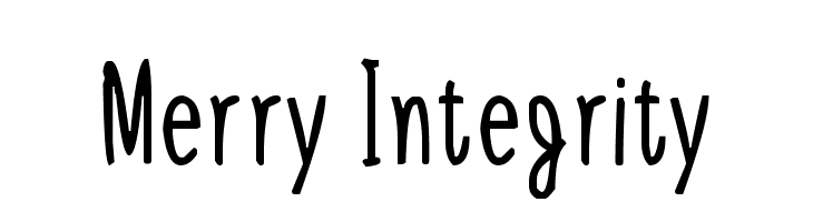 Merry Integrity  لخطوط تنزيل
