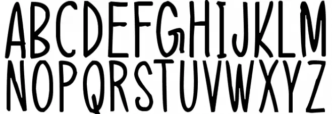 Merry Integrity Schriftart Groß