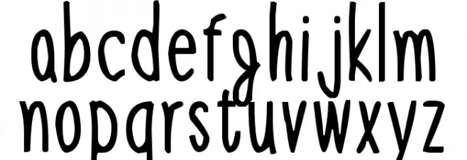 Merry Integrity 字体 小写