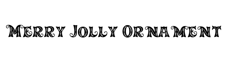 Merry Jolly Ornament  Descarca Fonturi Gratis