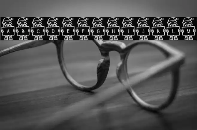 Merry Santa Letters Font examples