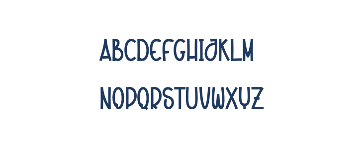 Merry Santa Lowercase