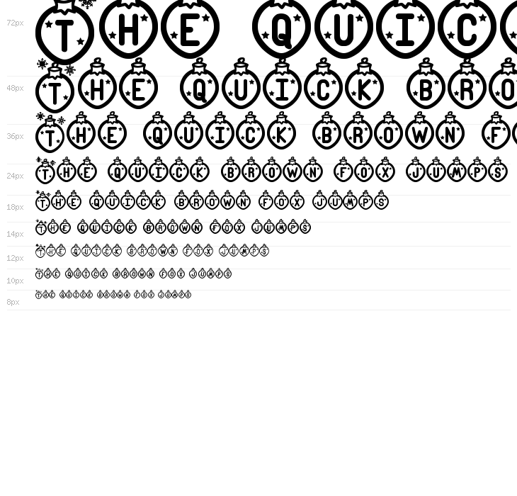 Merry Xmas St Waterfall