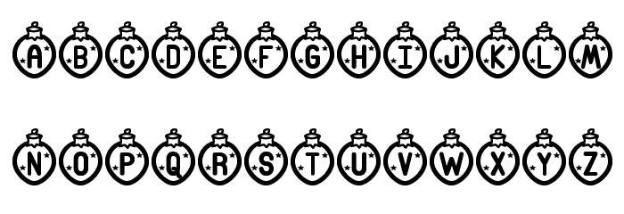 Merry Xmas St Font LOWERCASE
