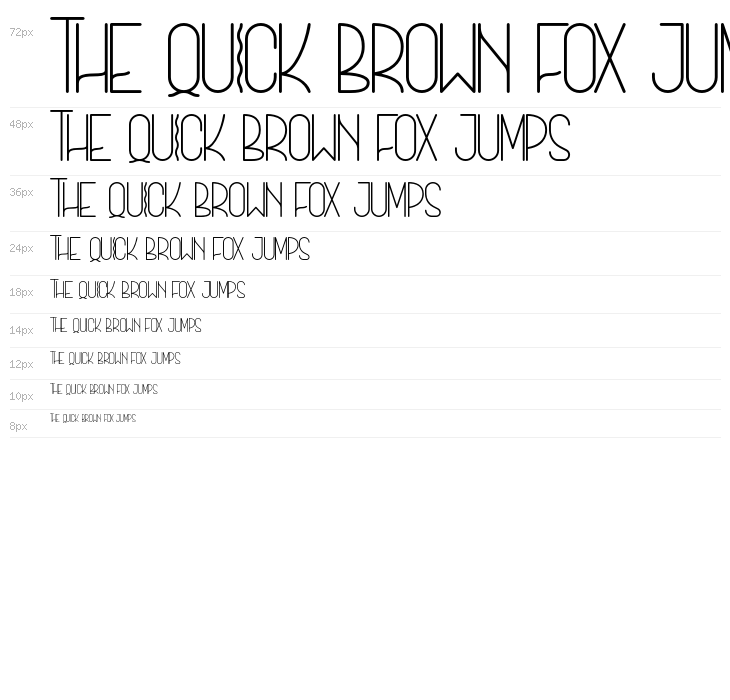 MerryCoupleDemo-SanSerif Waterfall