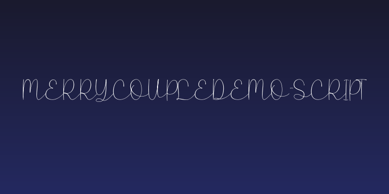 MerryCoupleDemo-Script Social Header