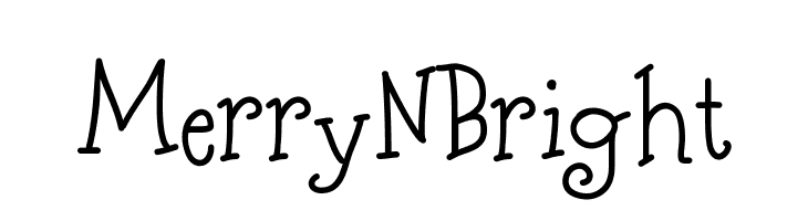 MerryNBright  Free Fonts Download