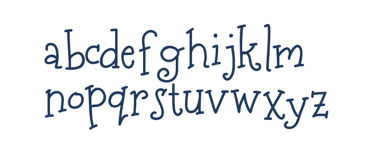 MerryNBright Lowercase