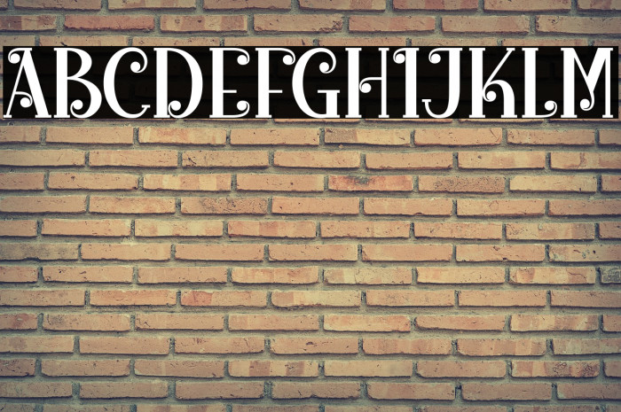 Merrycle Font examples