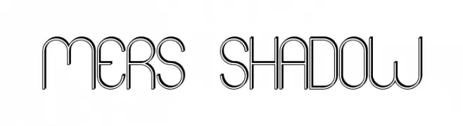 Mers Shadow  免费字体下载