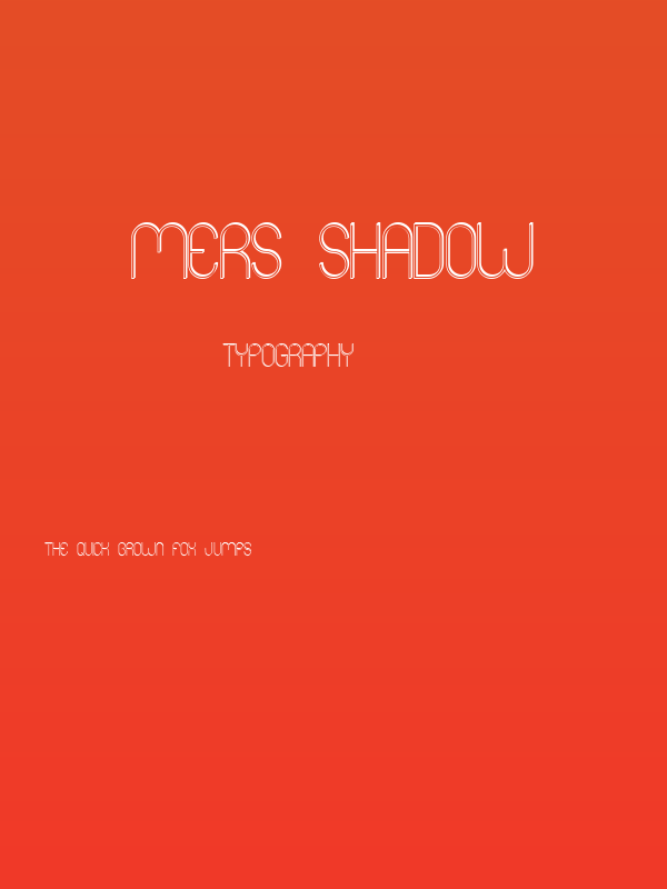 Mers Shadow Poster