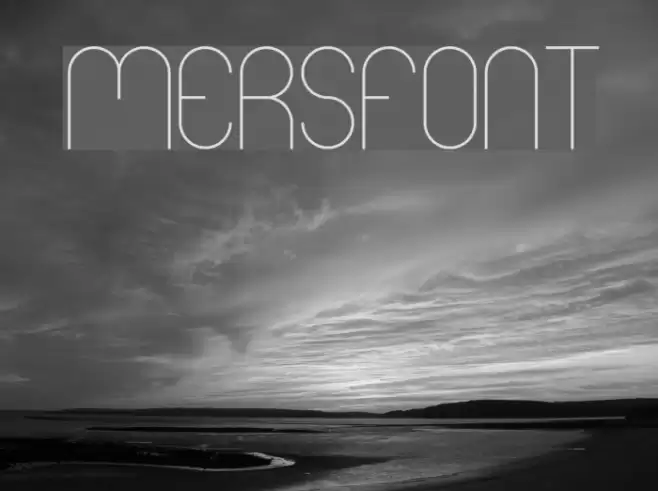 Mers Font examples