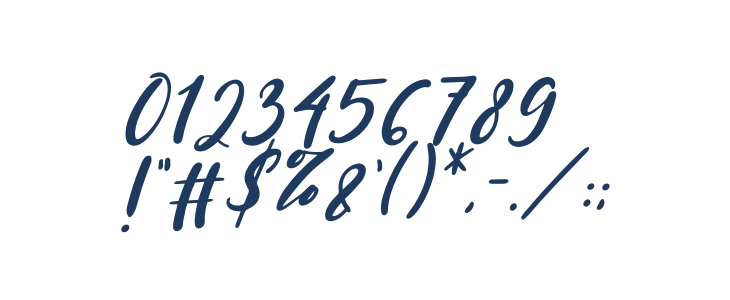Mersella Italic Other Characters