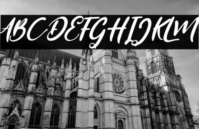 Mersella Italic Font examples