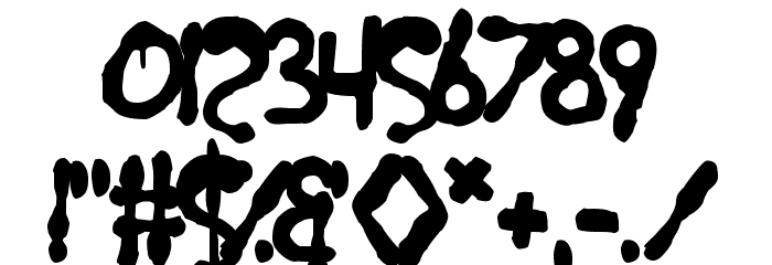 Mersey Cowboy Font OTHER CHARS