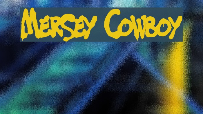 Mersey Cowboy Font examples