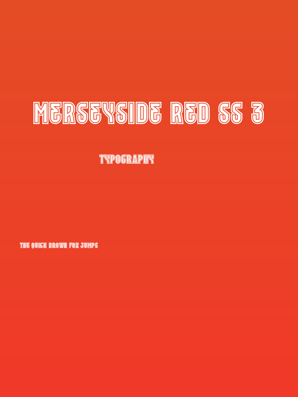 Merseyside Red SS 3 Poster