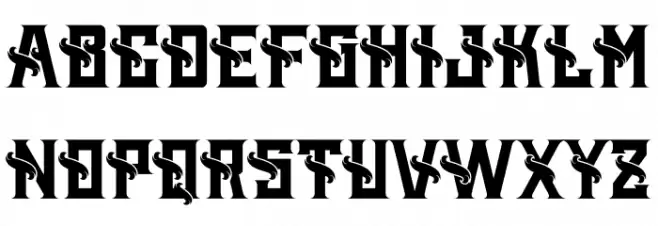 Mertalion Personal Use Шрифта ВЕРХНИЙ