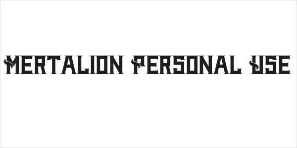 Mertalion Personal Use Logo