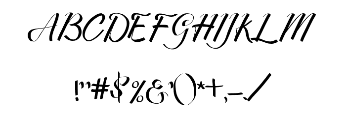 Merthy Font OTHER CHARS