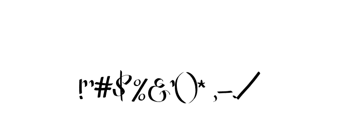Merthy Font OTHER CHARS