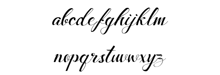 Merthy Font LOWERCASE