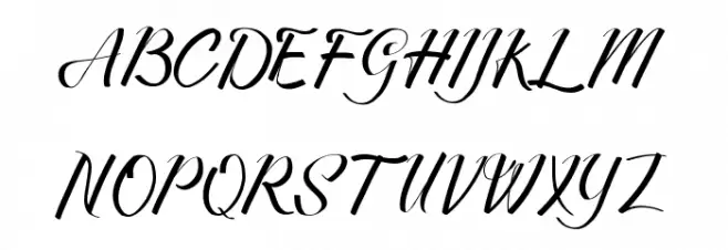 Merthy Schriftart Groß