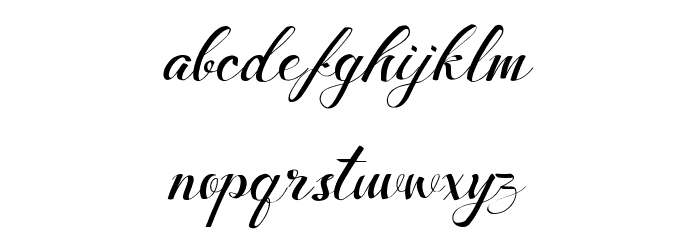 Merthy Font LOWERCASE