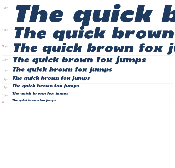 Mertune Italic Waterfall