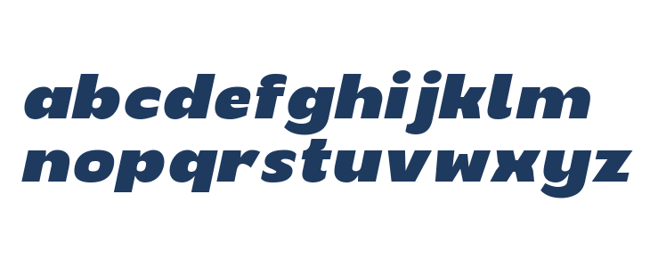 Mertune Italic Lowercase