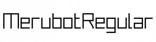 Merubot Regular  Fuentes Gratis Descargar