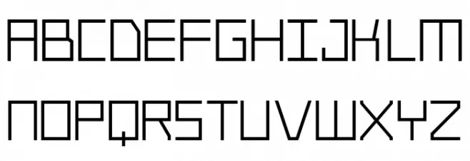 Merubot Regular Schriftart Groß
