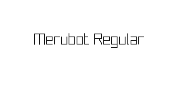 Merubot Regular Logo